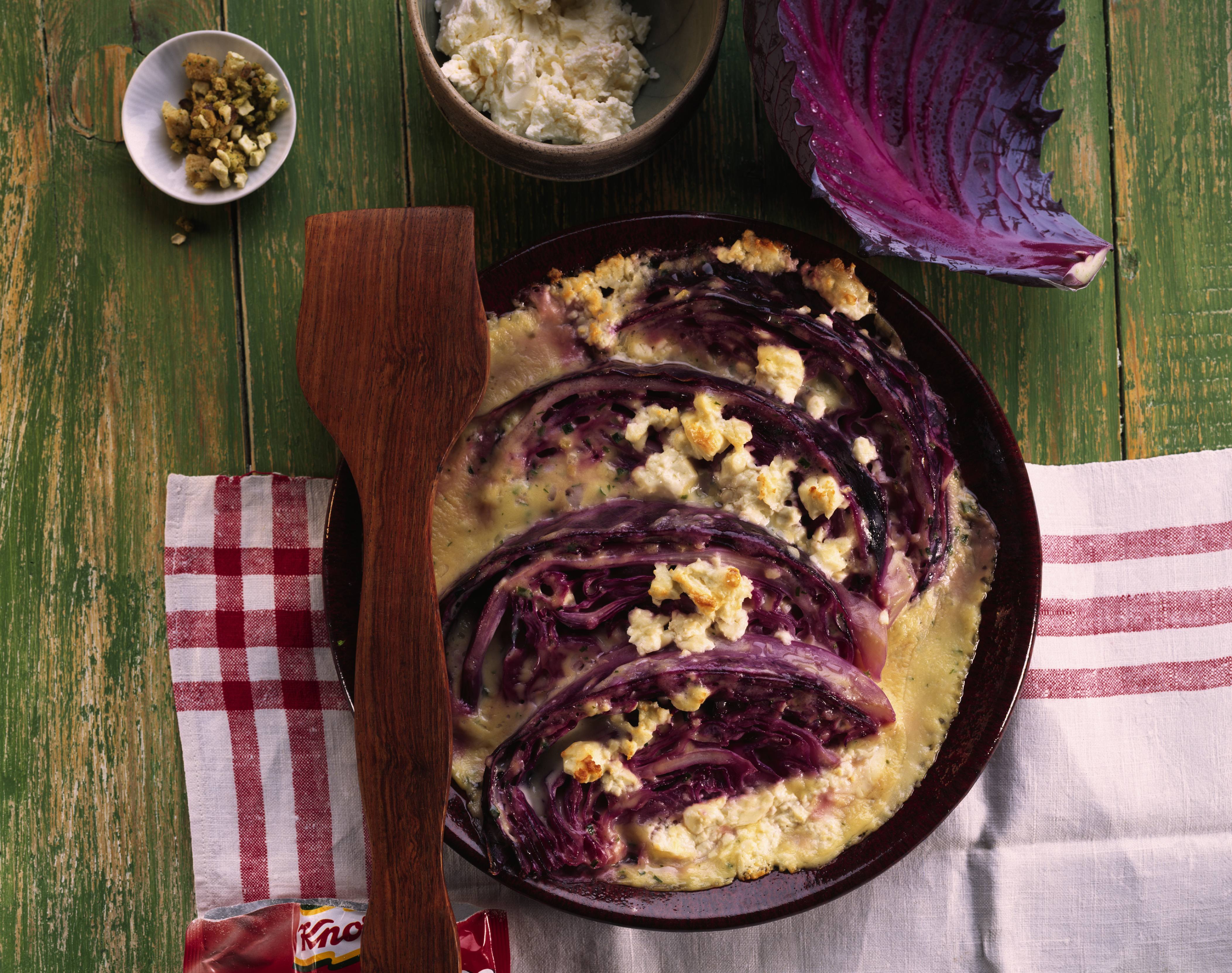 Knorr - Gebackener Rotkohl