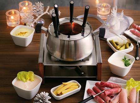 Fondue Chinoise mit Fleisch