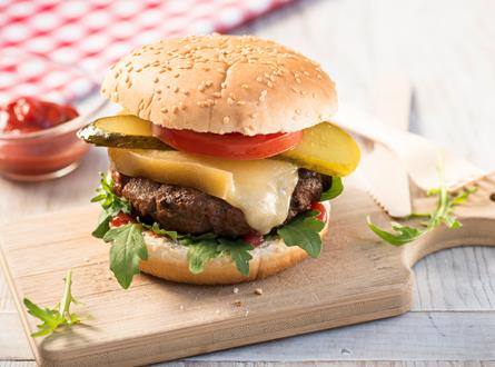 Raclette-Burger 20 Minuten  recipe