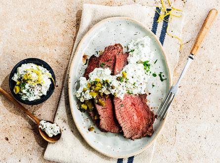 Roast Beef mit Sauce Tartare