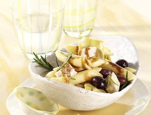 Lauwarmer Nudelsalat