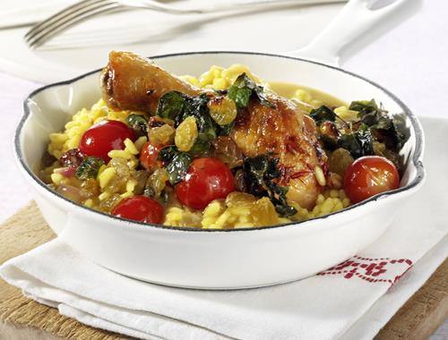 Hähnchen-Paella