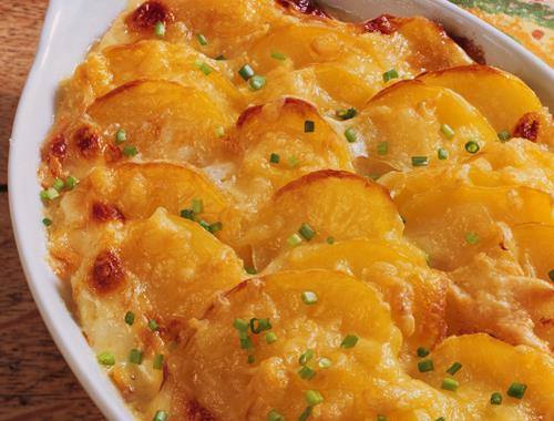 Klassisches Kartoffelgratin