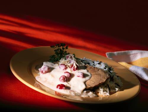 Meerrettich-Cranberry-Sauce