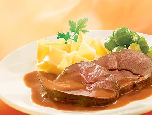 Fruchtige Wildsauce z. B. zu Rehrollbraten