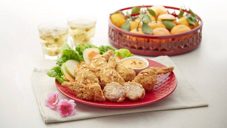 Golden Stuffed Chicken Wings