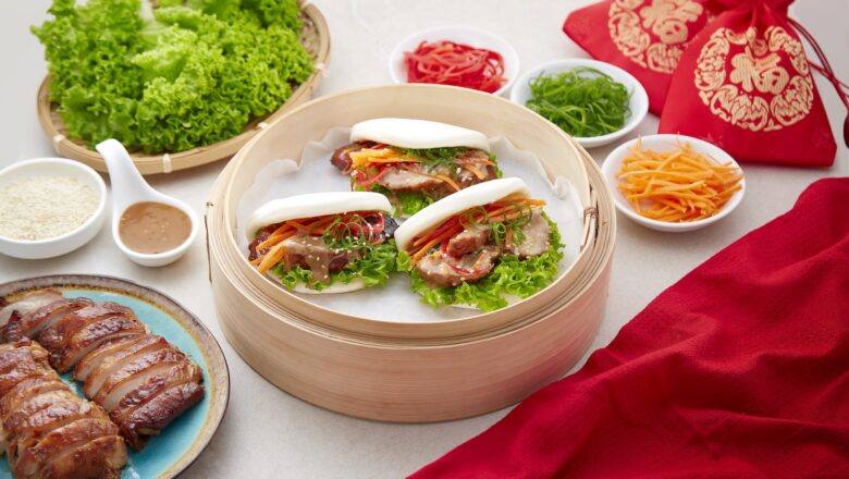 Grilled Sesame Chicken Gua Bao