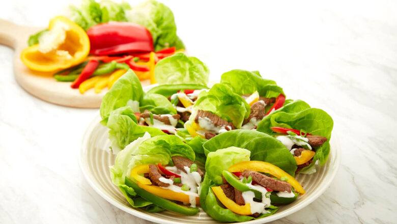 Resipi Hellmann’s Daging Masak Kicap Manis Lettuce Wraps 30 minit  recipe