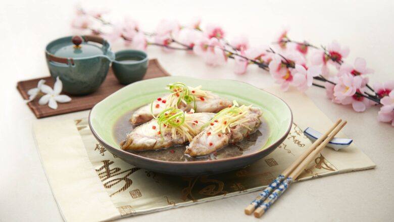 Jasmine Tea Steamed Tiger Grouper