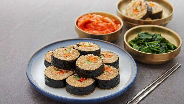 Kimbap Beras Perang Tuna Pedas