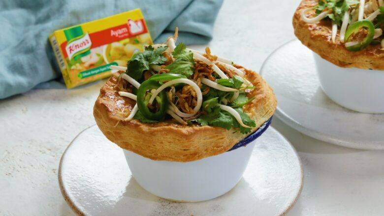 Resipi Pai Periuk Sup Ayam 135 minit  recipe