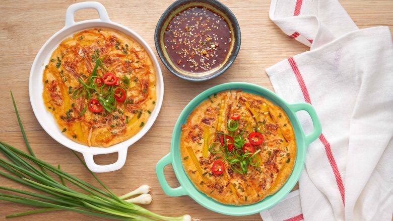 Pankek Kimchi dan Lada Benggala