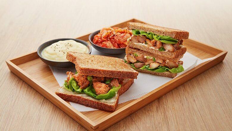 Roti Bakar Bulgogi Ayam ala Korea