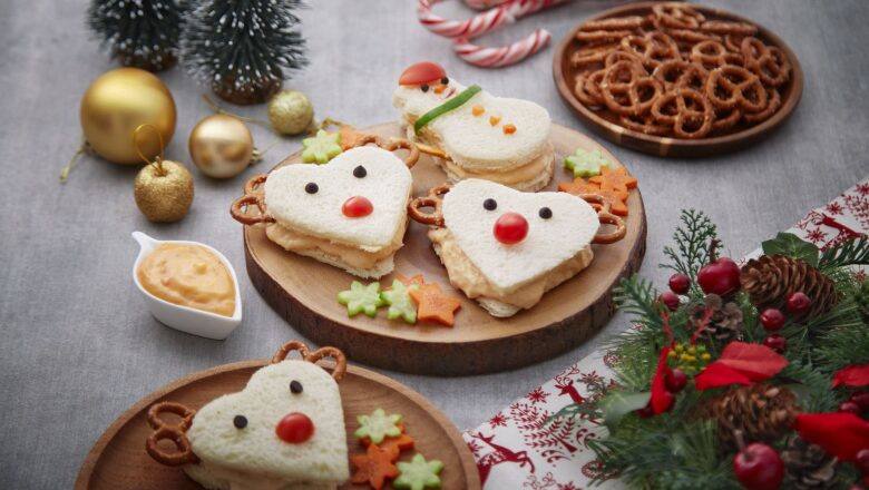 Resipi Sandwich Tuna Cartoon Christmas