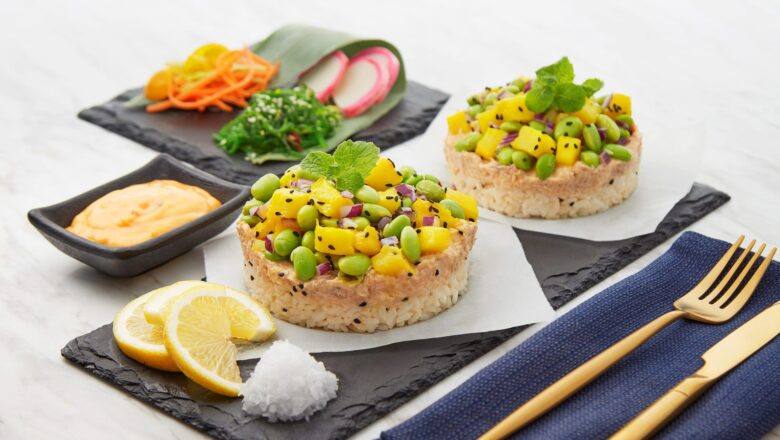 Resipi Sushi Stacks Tuna