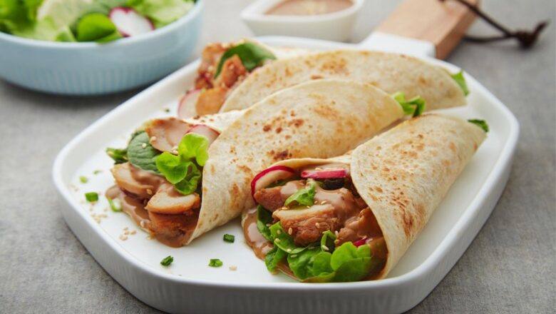 Wrap Ayam Teriyaki Bijian