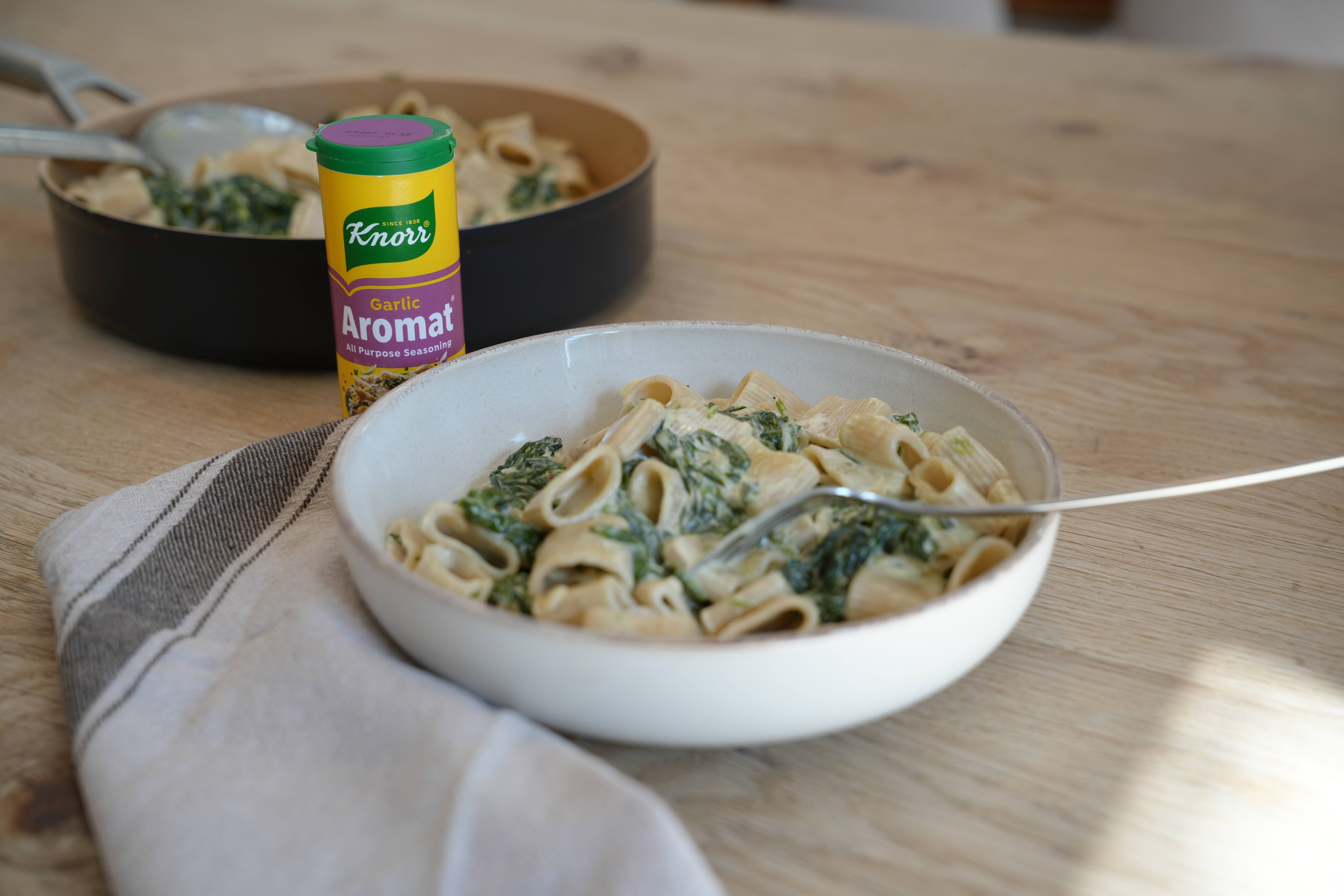Website Garlic Aromat Pasta