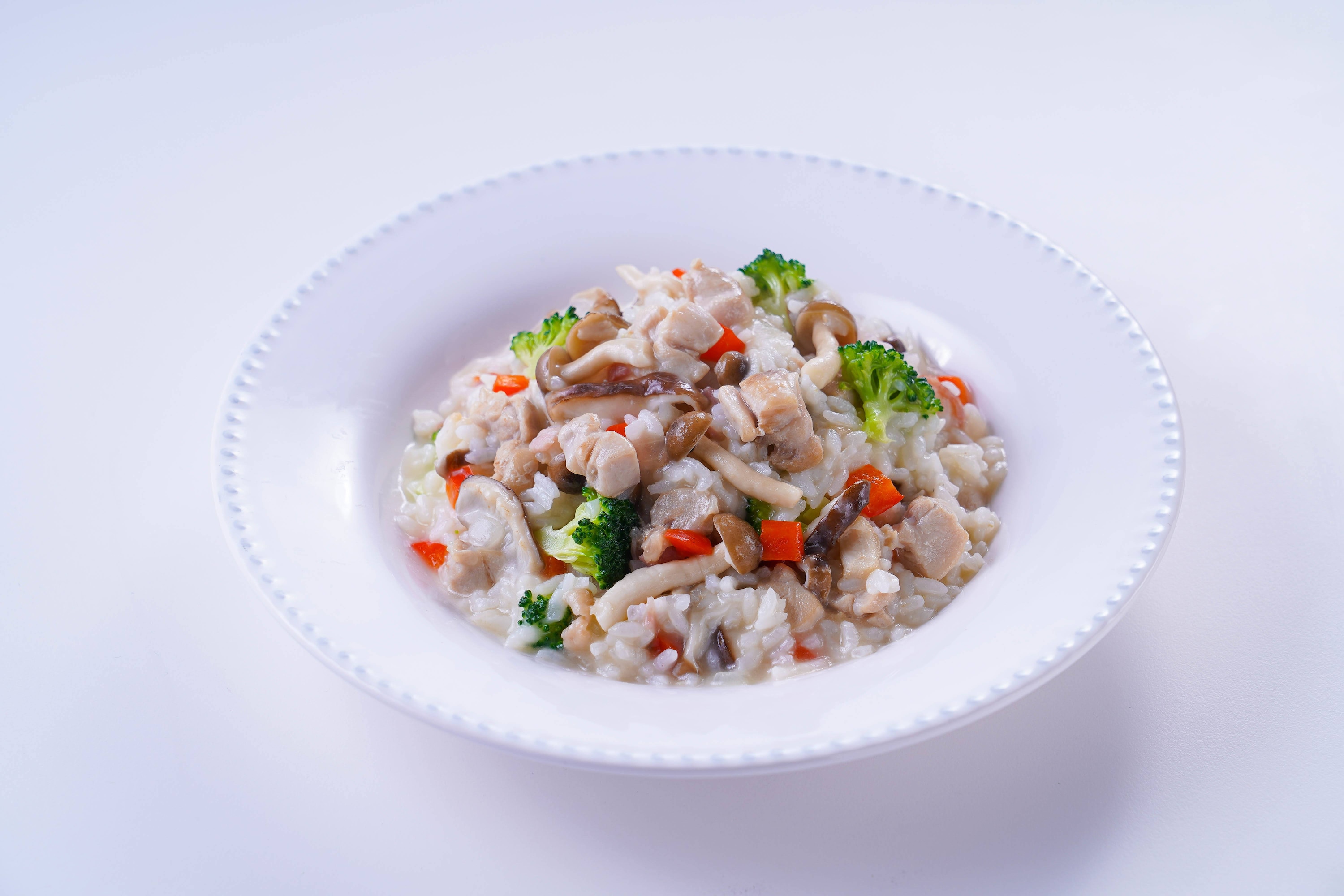 培根蕈菇雞肉燉飯