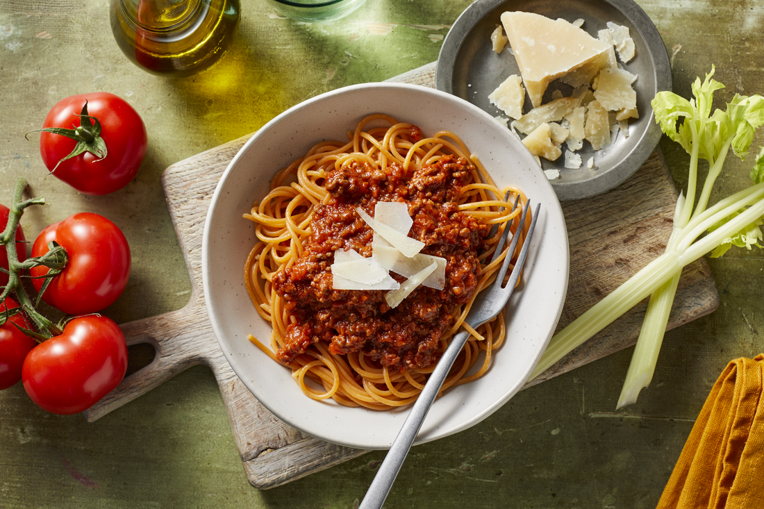 Rich Red Wine Bolognese 40 Mins  recipe