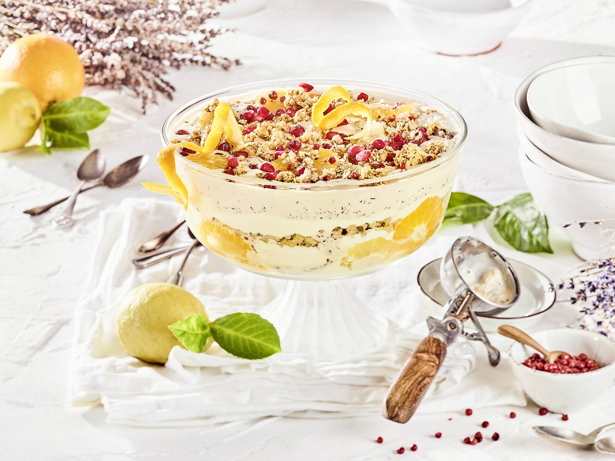 Cremissimo - Zitrus-Trifle mit Baileys Eis 20 min  recipe