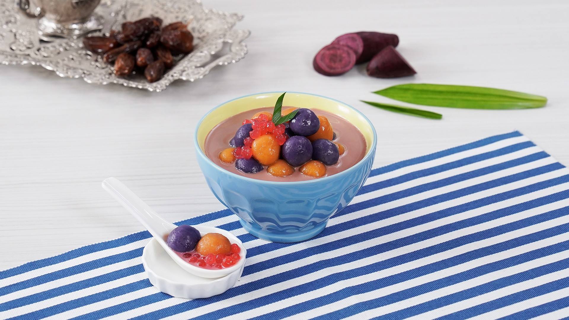 Resep Biji Salak Pelangi Milk Tea - MAHI