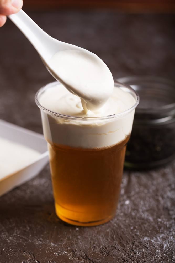 Resep Black Tea Macchiato Kekinian yang Segar Creamy - MAHI