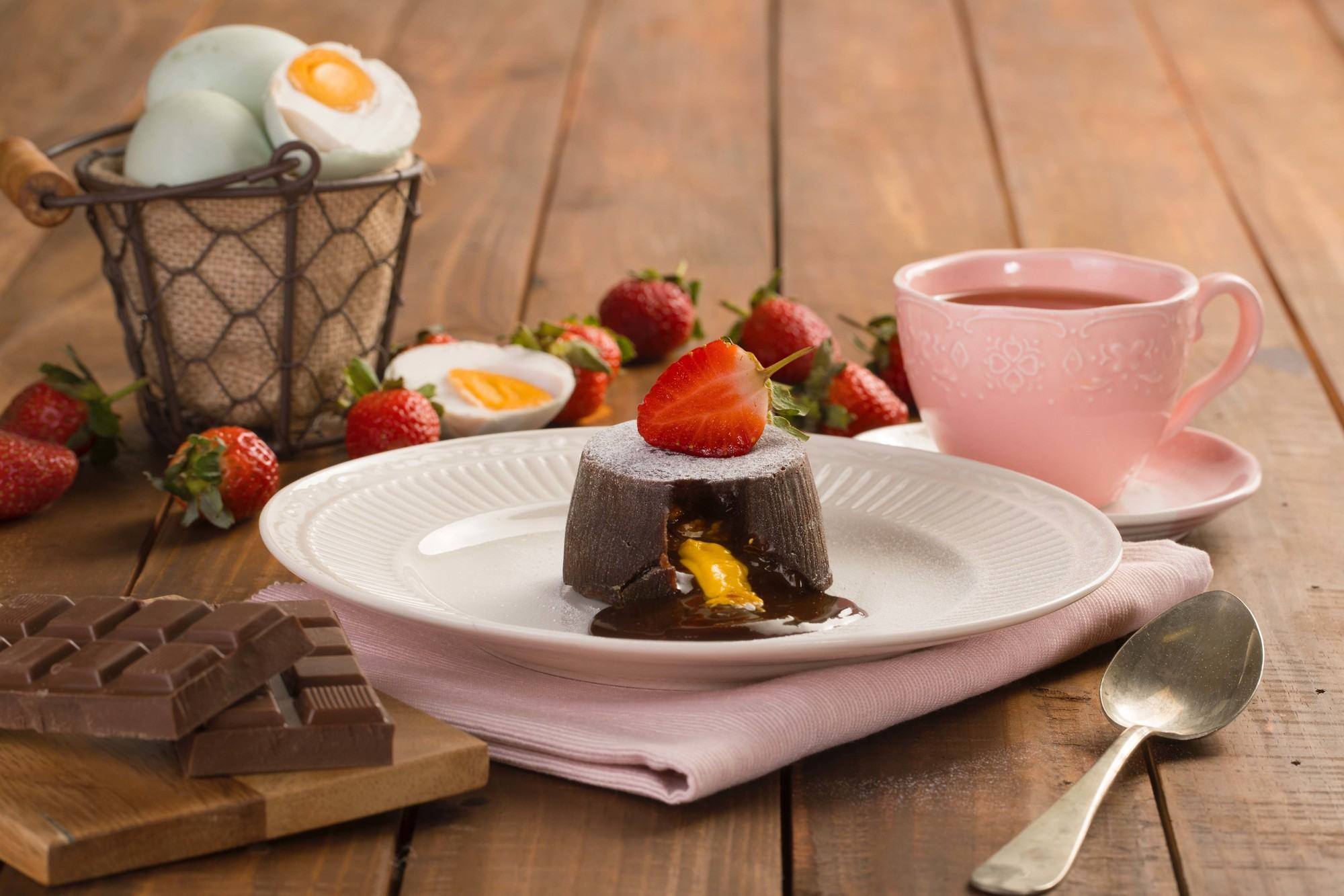Resep Chocolate Molten Telur Asin - MAHI