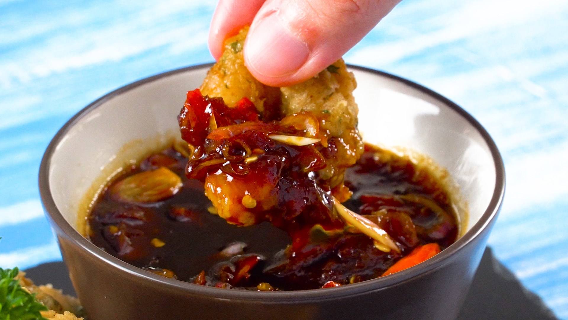Resep Cumi Goreng Tepung Saus Kecap, Pedas dan Nikmat