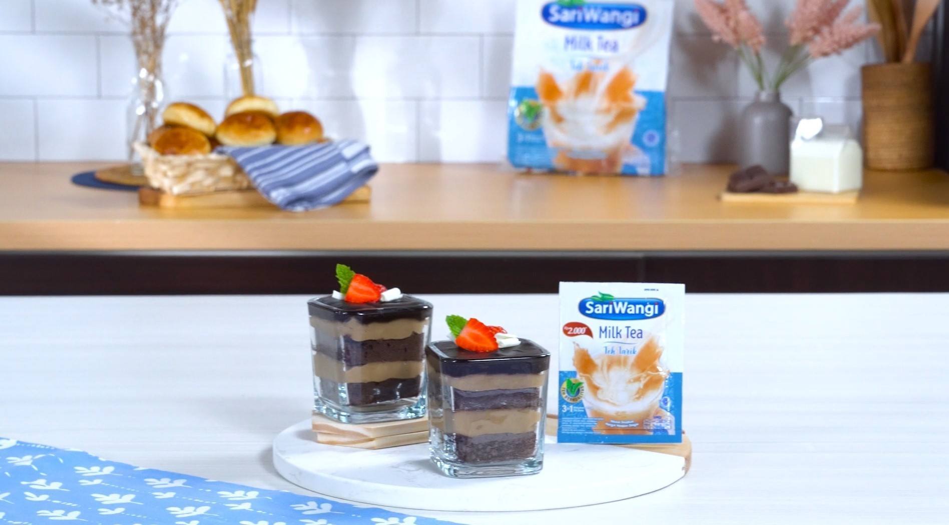 Resep Dessert Box Teh Tarik