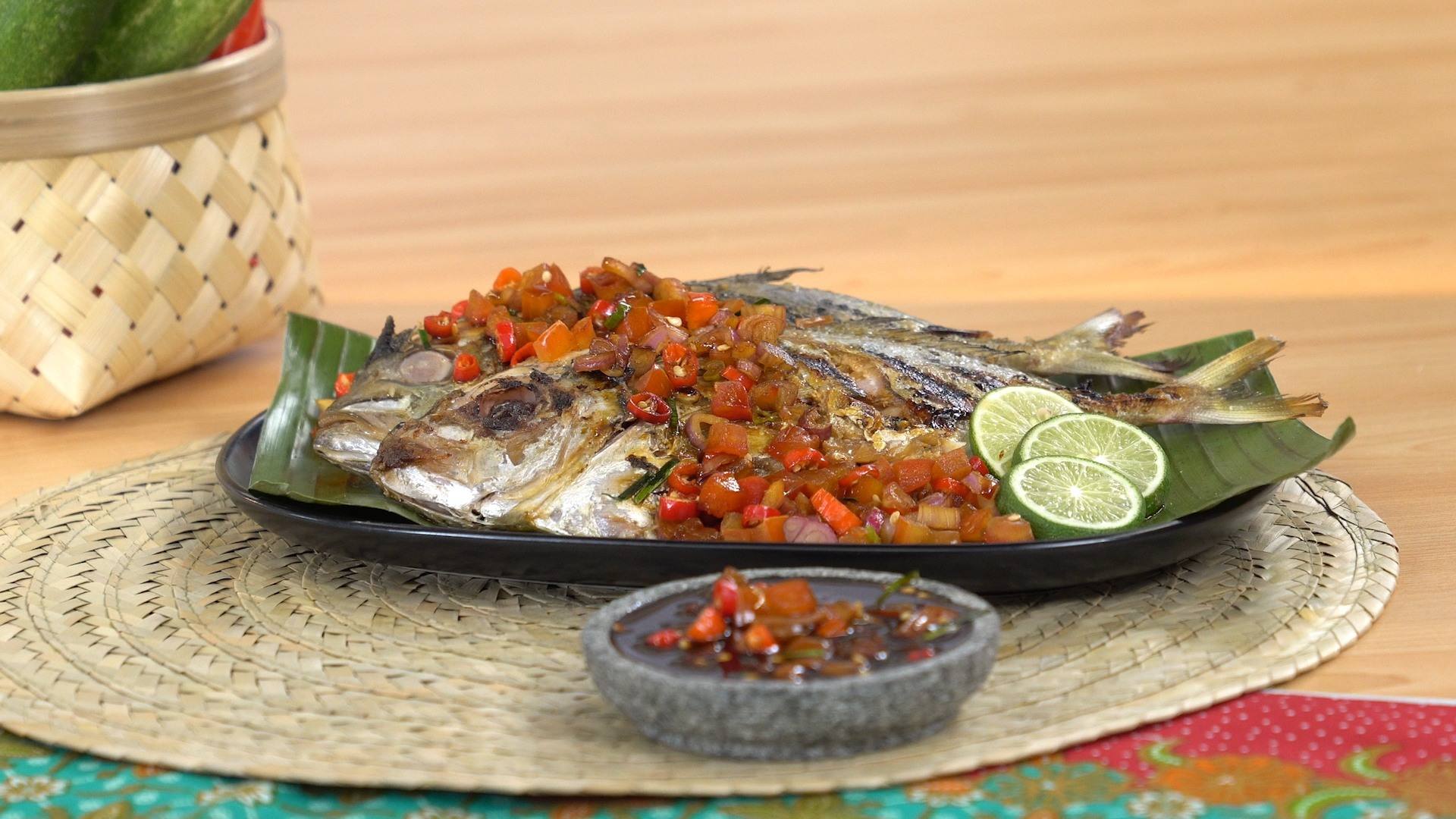 Resep Ikan Kuwe Bakar Sambal Kecap - MAHI