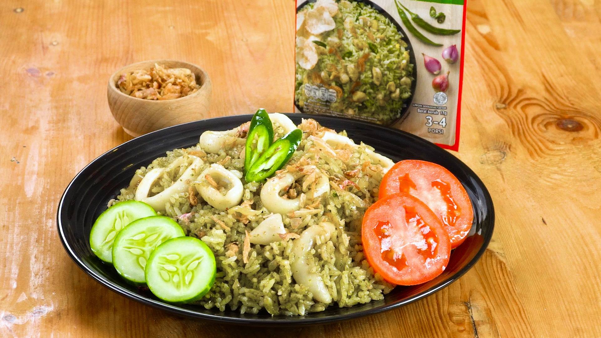 Resep Nasi Cumi Cabe Hijau, Favorit Baru di Rumah - MAHI
