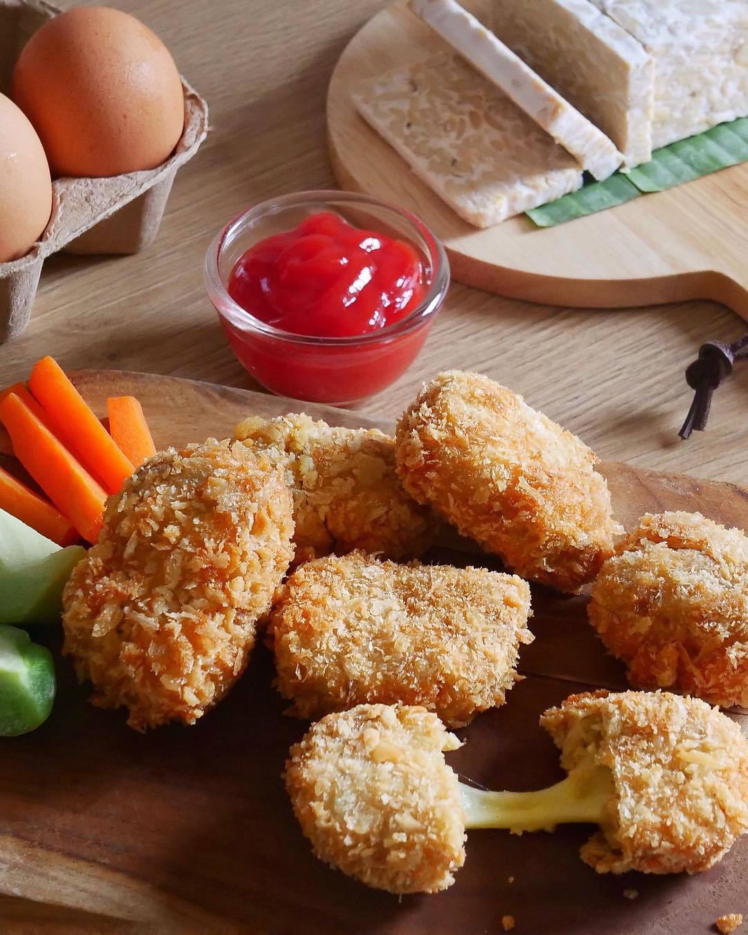 Resep Nugget Tempe Mozzarella - MAHI