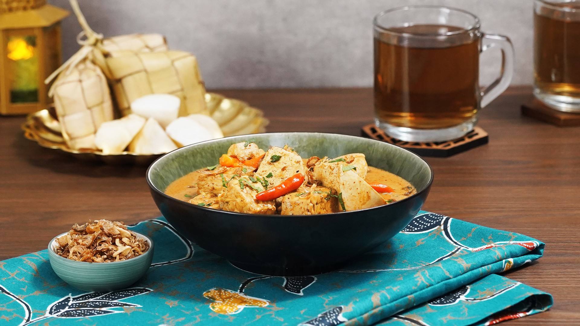 Resep Opor Tahu Tempe Untuk Buka Puasa - MAHI