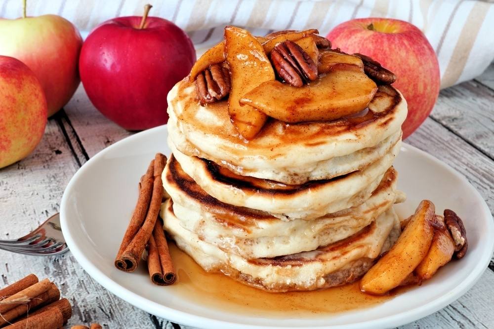 Resep Pancake Milk Tea dan Saus Apel - MAHI