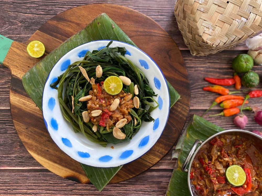 Resep Plecing Kangkung Sederhana Khas Lombok | MAHI
