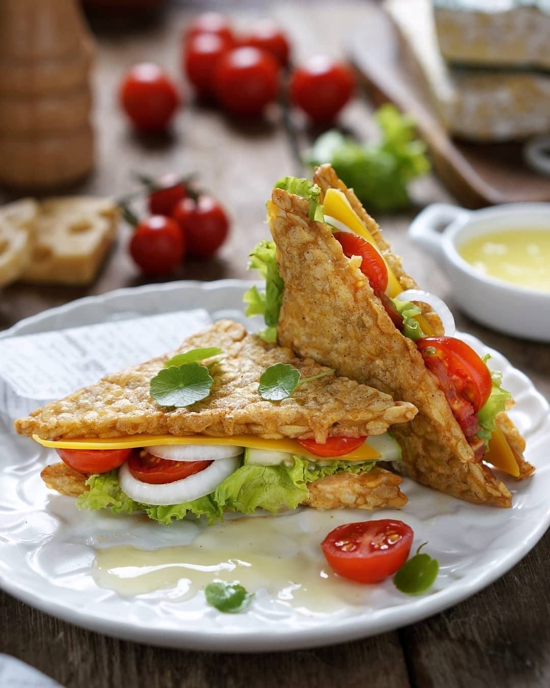 Resep Sandwich Tempe untuk Bekal - MAHI