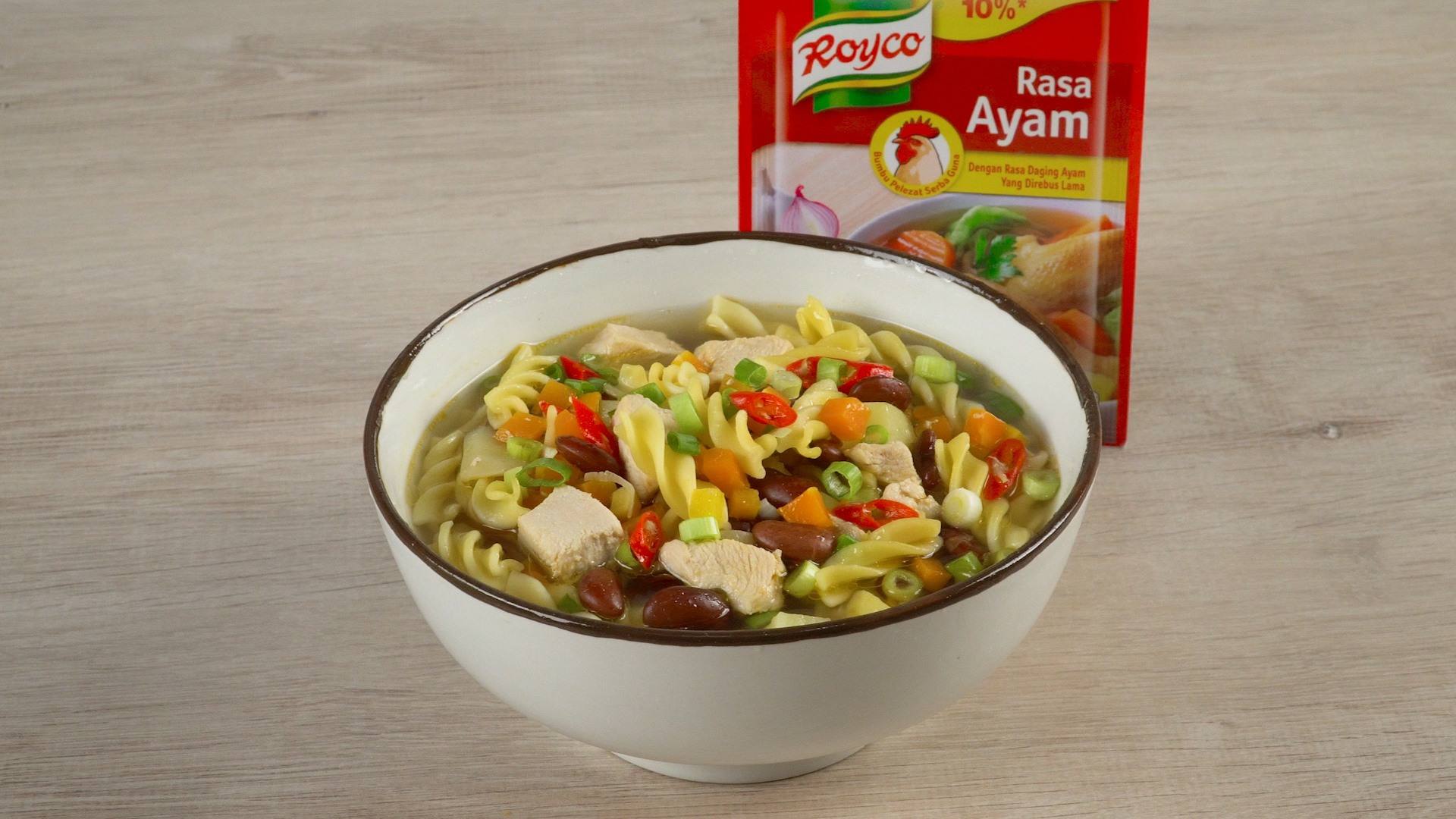 Resep Sop Kacang Merah Fusilli - MAHI
