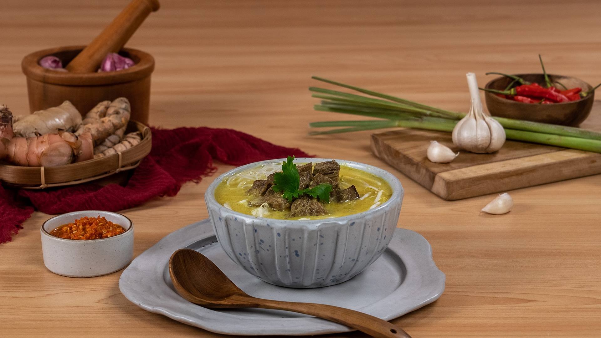 Resep Soto Daging Sapi Sederhana untuk Menu Lebaran - MAHI