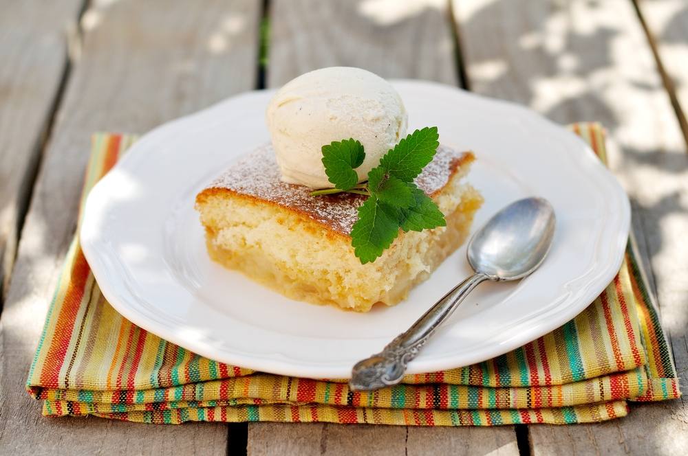 Resep Sponge Cake Mini Jeruk dengan Es Krim - MAHI