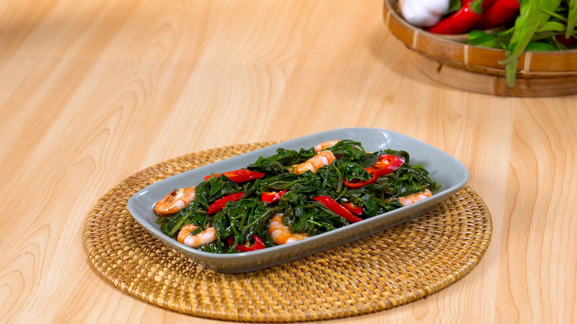 Resep Tumis Kangkung Udang - Masak Apa Hari Ini