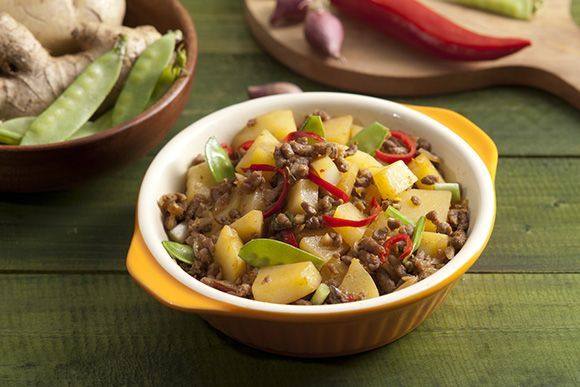 Resep Tumis Kentang Ayam Cincang - MAHI