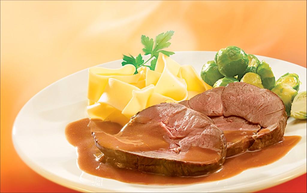 Fruchtige Wildsauce z. B. zu Rehrollbraten Rezept - Rezept & Bild