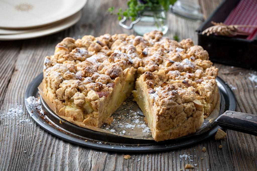 Apfelkuchen mit Streusel Rezept - Rezept & Bild