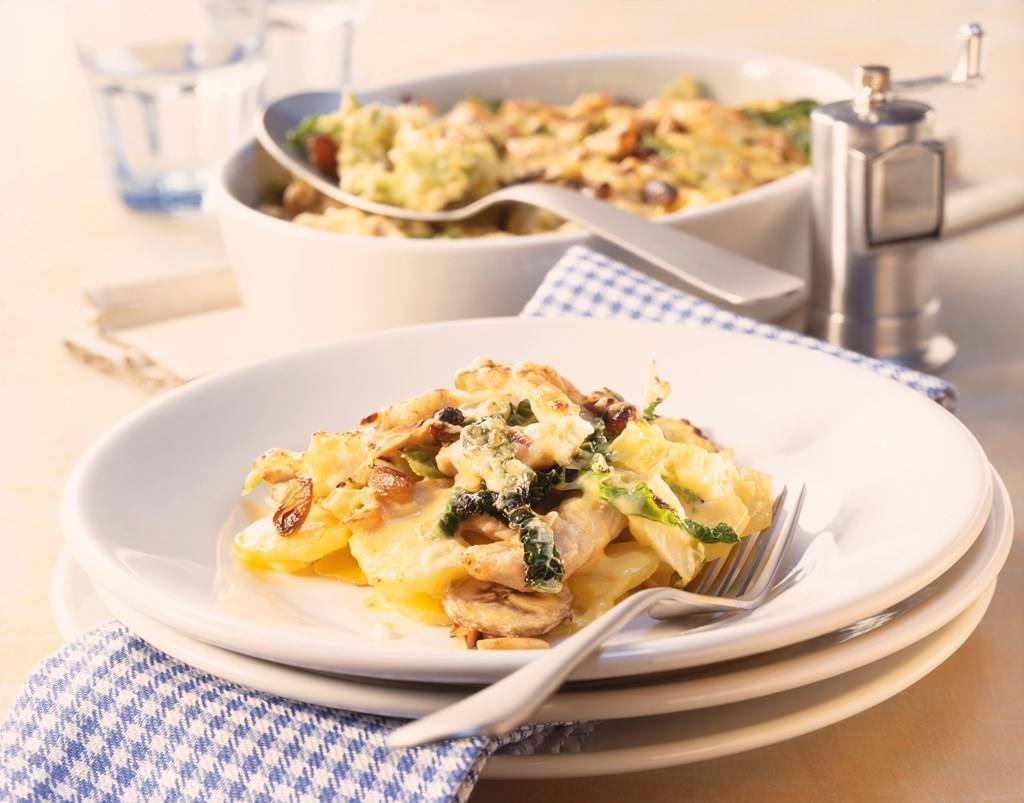 Kartoffel-Wirsing-Auflauf Rezept - Rezept & Bild