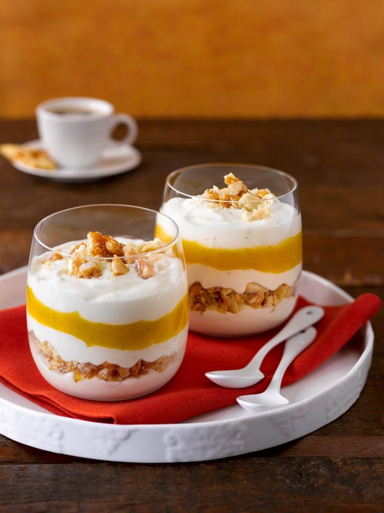 Limette-Mango-Schichtdessert Rezept - Rezept & Bild