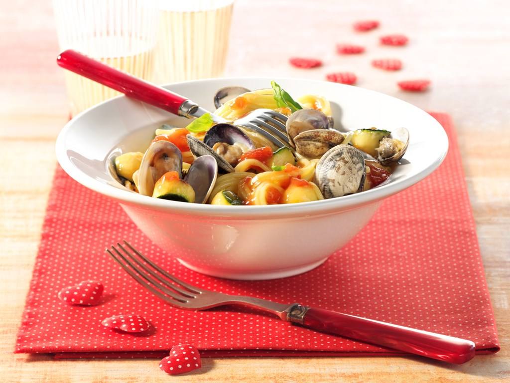 Spaghetti mit Venusmuscheln Rezept - Rezept & Bild