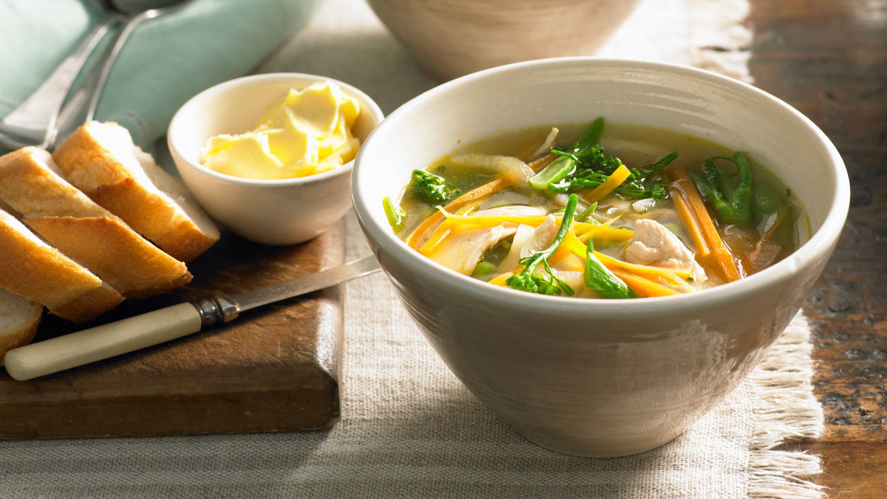 Chicken & Vegetable Soup 30 Mins  recipe