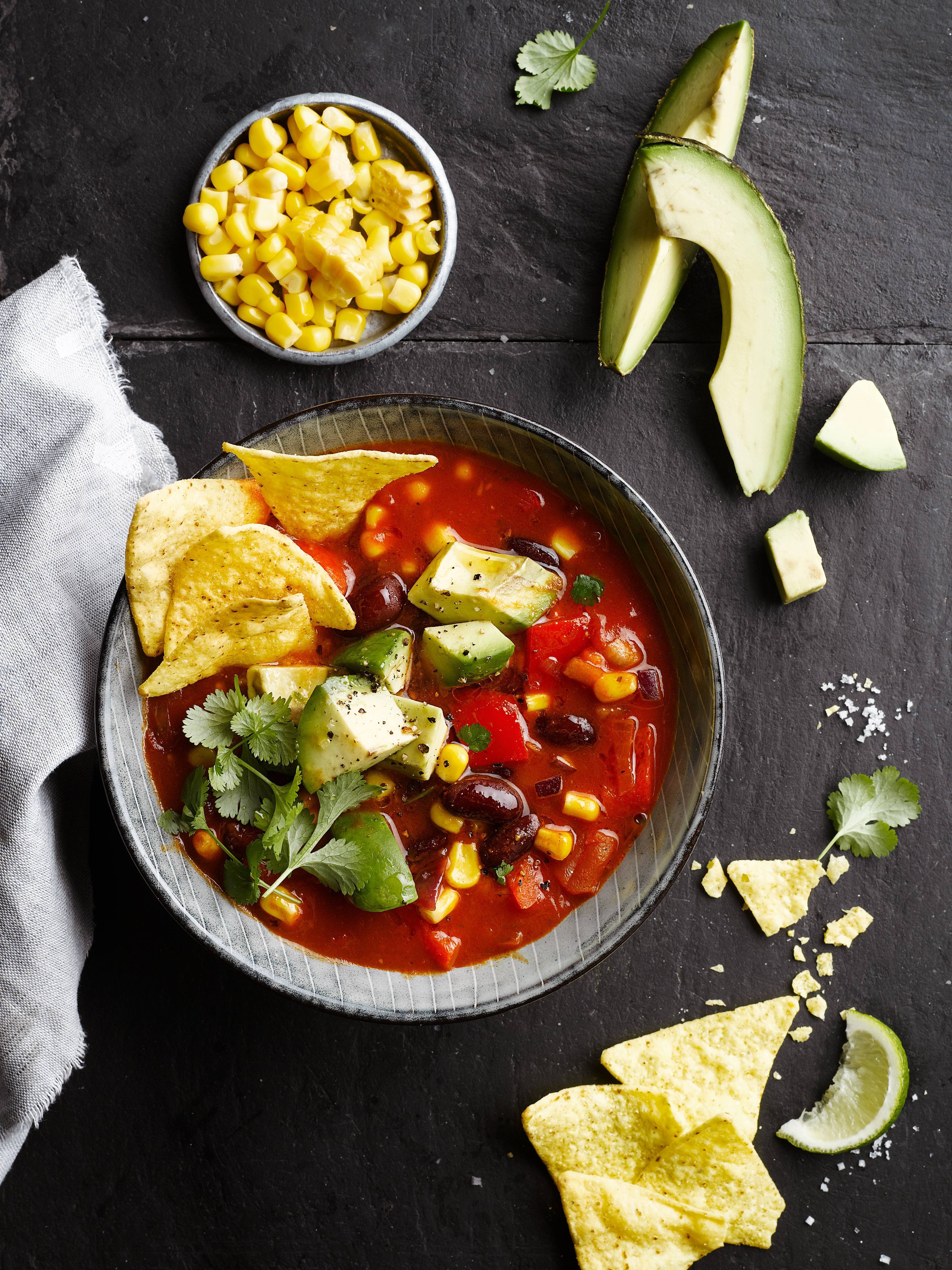 Mexican Fiesta Veggie Soup 30 Mins  recipe