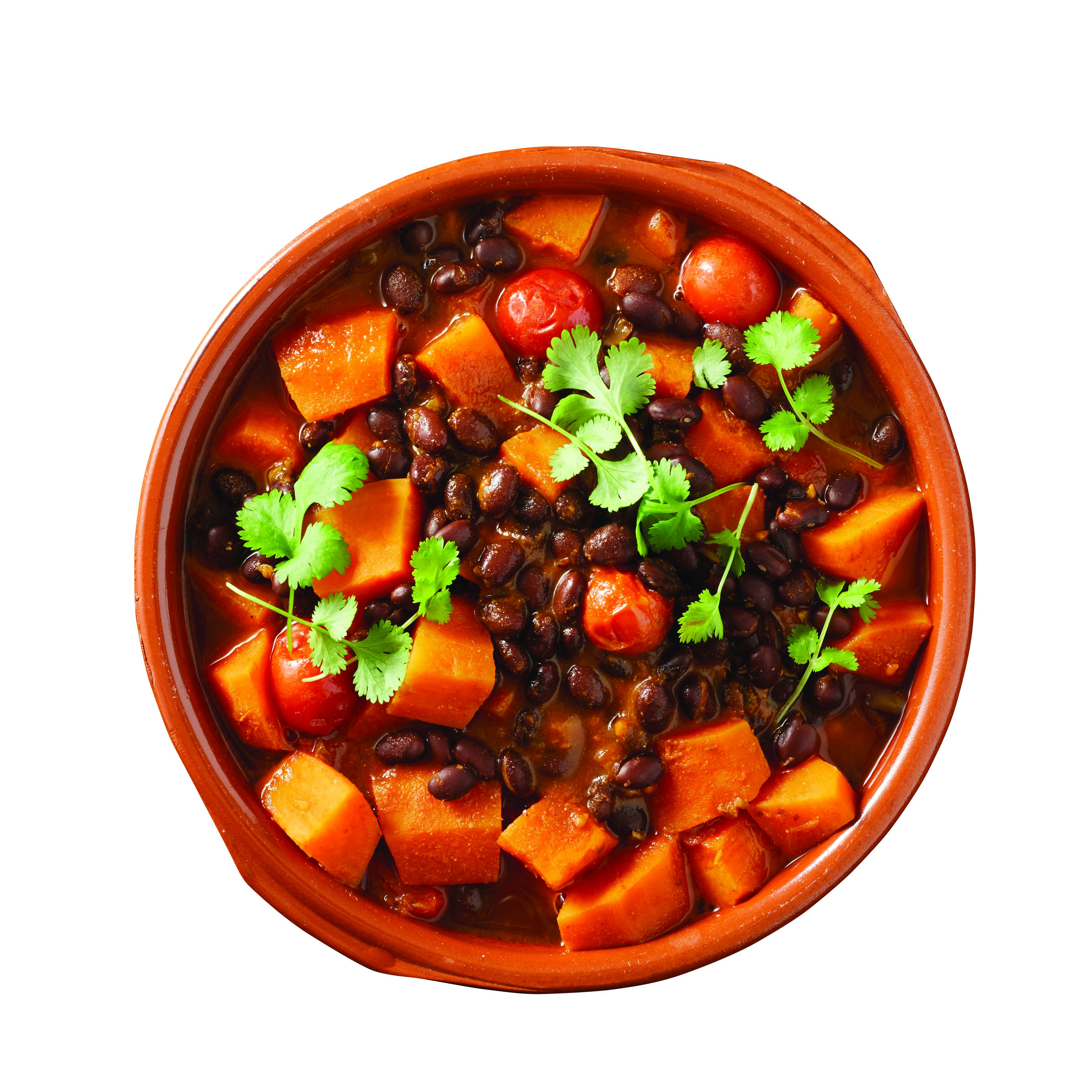 Sweet Potato & Black Bean Chilli 40 Mins  recipe
