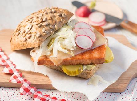 Burger au fromage d’Italie